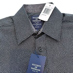NEW Society Of Threads Mens Dress Shirt